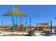 playground with shade sails at 1585 Dom River Dr # Lot 120, North Las Vegas, NV 89084