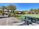 Community park with picnic table and grassy area at 2815 Athens Ridge Dr, Henderson, NV 89052