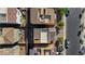 Modern home with rooftop deck, top-down view at 366 Ambitious St, Henderson, NV 89011