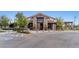 Community center building with stone and wood accents at 8040 Mercury Skye St, Las Vegas, NV 89166