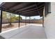 Covered patio with concrete flooring and a view of the yard at 110 Palo Verde Dr, Henderson, NV 89015