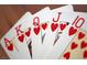 Close up of a hand of playing cards at 2925 Big Green Ln, Las Vegas, NV 89134