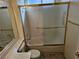 Clean bathroom, shower/tub combo and toilet at 8905 Sandspring Dr, Las Vegas, NV 89134