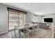 Bright dining area with large sliding door leading to backyard at 15 Santo Mio Ct, Henderson, NV 89011