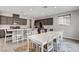 Modern kitchen with island and stainless steel appliances at 15 Santo Mio Ct, Henderson, NV 89011