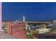 Aerial night view of Las Vegas cityscape at 2700 Las Vegas Blvd # 3705, Las Vegas, NV 89109