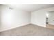 Spacious bedroom with neutral carpeting and ample natural light at 3875 Sebasco Dr, Las Vegas, NV 89147