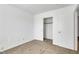 Bedroom with double closet and window at 10064 Fragile Fields St, Las Vegas, NV 89183