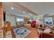 Spacious living room featuring comfortable seating and a fireplace at 1520 Sandra Dr., Boulder City, NV 89005