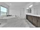 Elegant bathroom with soaking tub, double vanity, and marble flooring at 5765 Texas Creek Ave, Las Vegas, NV 89141