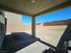 Covered patio and spacious backyard at 10817 San Millan Ave, Las Vegas, NV 89166