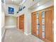 Elegant entryway with double doors and high ceilings at 7133 Mission Hills Dr, Las Vegas, NV 89113