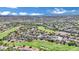 Aerial view of houses and golf course community at 1841 Indian Bend Dr, Henderson, NV 89074