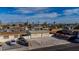 Aerial view of a house with mountain views at 1940 Walker St, Las Vegas, NV 89106