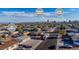 Aerial view highlighting the home's proximity to city amenities at 1940 Walker St, Las Vegas, NV 89106