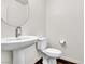 Simple and clean guest bathroom at 6952 Crescent Gold St, North Las Vegas, NV 89086