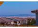 Stunning panoramic view of city lights and mountains at 298 Calgrove St, Las Vegas, NV 89138