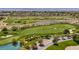 Aerial view of Anthem Country Club golf course at 6 Caves Valley Ct, Henderson, NV 89052