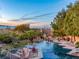 Stunning infinity pool with mountain views at 6 Caves Valley Ct, Henderson, NV 89052