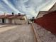 Landscaped backyard with a rock garden at 8608 Alfano Ct, Las Vegas, NV 89117