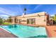 Long, rectangular swimming pool next to the house at 3236 Sundown Dr, Las Vegas, NV 89169