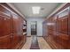 Luxurious locker room with wooden cabinets and a tiled floor at , Las Vegas, NV 89118