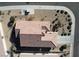 Aerial view of single-story house with tile roof at 2538 Capella Star St, Henderson, NV 89044