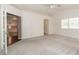 Large main bedroom with plush carpet and ceiling fan at 955 Leadville Meadows Dr, Henderson, NV 89052