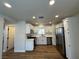 Modern kitchen featuring white cabinets and stainless steel appliances at , Las Vegas, NV 89147