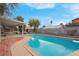 Relaxing swimming pool with a large patio area at 2923 Palora Ave, Las Vegas, NV 89121