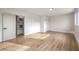 Bright bedroom with wood-look floors and spacious closet at 4450 San Rafael Ave, Las Vegas, NV 89120