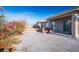 Large backyard with hot tub and gravel at 748 Ishani Ridge Ct, Pahrump, NV 89048