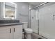 Modern bathroom with a large shower and updated vanity at 8501 W University Ave # 1016, Las Vegas, NV 89147