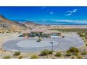 Luxury house with circular driveway and mountain views at 4751 W Adkisson St, Pahrump, NV 89060