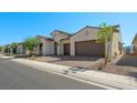 Modern home exterior view from the street at 371 Portus Delphini Ct, Henderson, NV 89011