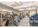 Fully equipped gym with cardio and strength training machines at 125 E Harmon Ave # 3116, Las Vegas, NV 89109