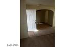 Interior view of entryway with open door to living area at 5308 La Quinta Hills St, North Las Vegas, NV 89081