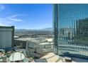 Aerial view showcasing city views and surrounding buildings at 3726 Las Vegas Blvd # 2305, Las Vegas, NV 89158