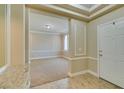 Bright and spacious entryway with view to living room at 9144 Ebony Threads Ct, Las Vegas, NV 89149