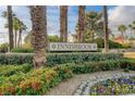 Innisbrook community entrance with landscaping at 60 Innisbrook Ave, Las Vegas, NV 89113