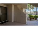 Private entrance with security door and outdoor space at 3791 Desert Marina Dr # 109, Laughlin, NV 89029