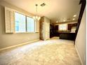 Bright dining room with tile floors and access to the kitchen at 6639 Ivory Dove Ct, Las Vegas, NV 89148