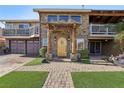 Stone house with double door entry and walkway at 868 Marina Dr, Boulder City, NV 89005