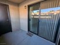 Private patio with sliding glass door access at 2451 N Rainbow Blvd # 1081, Las Vegas, NV 89108