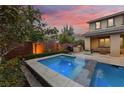 Relaxing pool and spa area, perfect for entertaining at 5912 Glory Heights Dr, Las Vegas, NV 89135