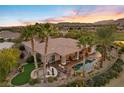 Luxury home with pool and mountain views at 10638 Mandarino Ave, Las Vegas, NV 89135