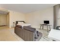 Comfortable bedroom with a modern bed and stylish decor at 3722 Las Vegas Blvd # 1010, Las Vegas, NV 89158