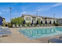 Enjoy resort-style living with this community pool and plenty of lounge chairs at 965 Nevada State Dr # 43101, Henderson, NV 89002