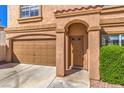 Front entrance and garage of a two-story house at 3244 Epson St, Las Vegas, NV 89129