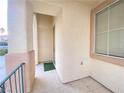 Covered entryway with tile flooring and a view of the front door at 8334 Sterling Harbor Ct, Las Vegas, NV 89117